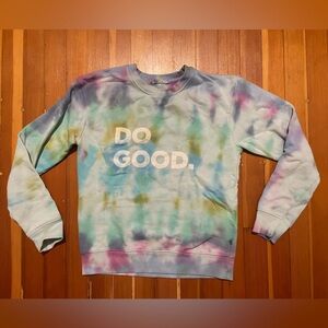 COTOPAXI Tie Dye Do Good Pullover Sz S